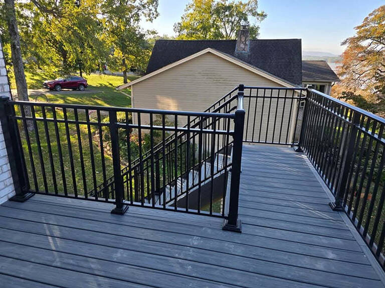 Aluminum Fencing On Balcony
